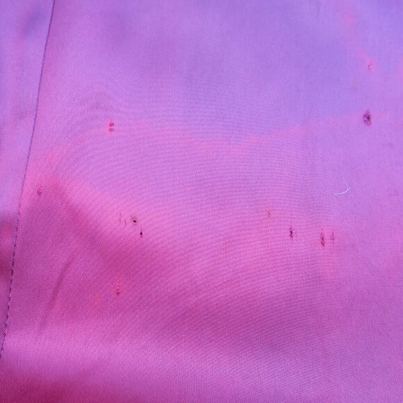 Vintage 60s Kramer's Plaid Jewel Tone Shaggy Mohair Blend Coat Lined Women's 8 - Picture 15 of 16